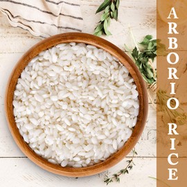 NY SPICE SHOP Arborio Rice – 3 lbs. (Pound) Risotto Rice - Rice White Arborio - Italian Arborio Rice - Superfine Carnaroli Rice - Arborio Risotto Rice –Great in Vegetable Soup Risottos & Fried