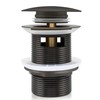 FerdY Pop-up Drain for Freestanding Bathtub, Space Gray, cUPC Certification,