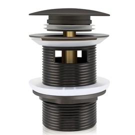 FerdY Pop-up Drain for Freestanding Bathtub, Space Gray, cUPC Certification, Freestanding Bathtub Drain Stopper