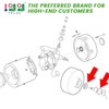 10L0L Golf Cart 36V Speed Sensor with Speed Sensor Magnet
