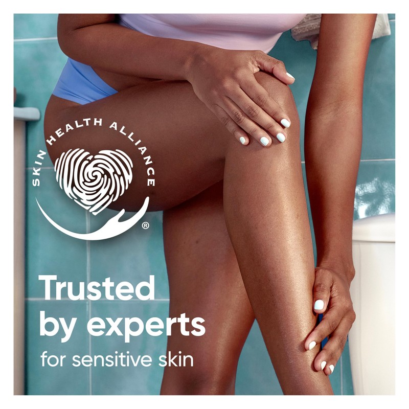 Venus MoistureGlide Women's Razor Blades, With Built-in Shave Gel Bars,