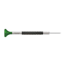 Bergeon 6899 Screwdriver, Ergonomic, Stainless Steel and Delrin Plastic, Rotating Octagonal Head, Watchmaker's Tool, Size: 2.0 mm, Colour: Green