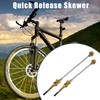 X AUTOHAUX 1 Pair Bicycle Quick Release Axle Skewer Lever