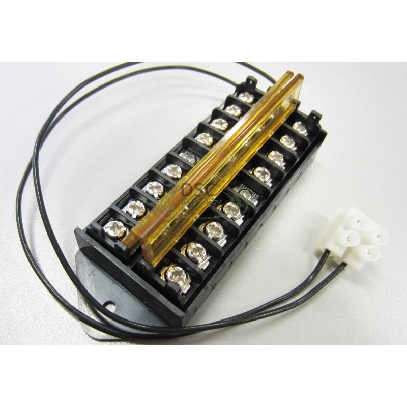 DiySecurityCameraWorld 8 Way Terminal Block Bus Bar With 18AWG Power