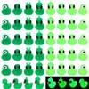 GGSTDDUP 64 Pcs Mini Resin Alien Ducks Figures, Tiny Alien