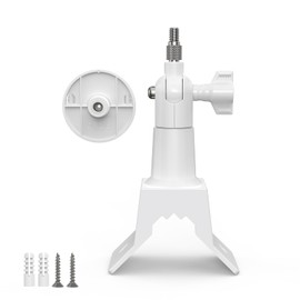 VOMENC Corner Wall Mount Bracket Compatible with eufy Security Indoor Cam c210/c220/eufy Indoor Cam E30 Cameras (White)