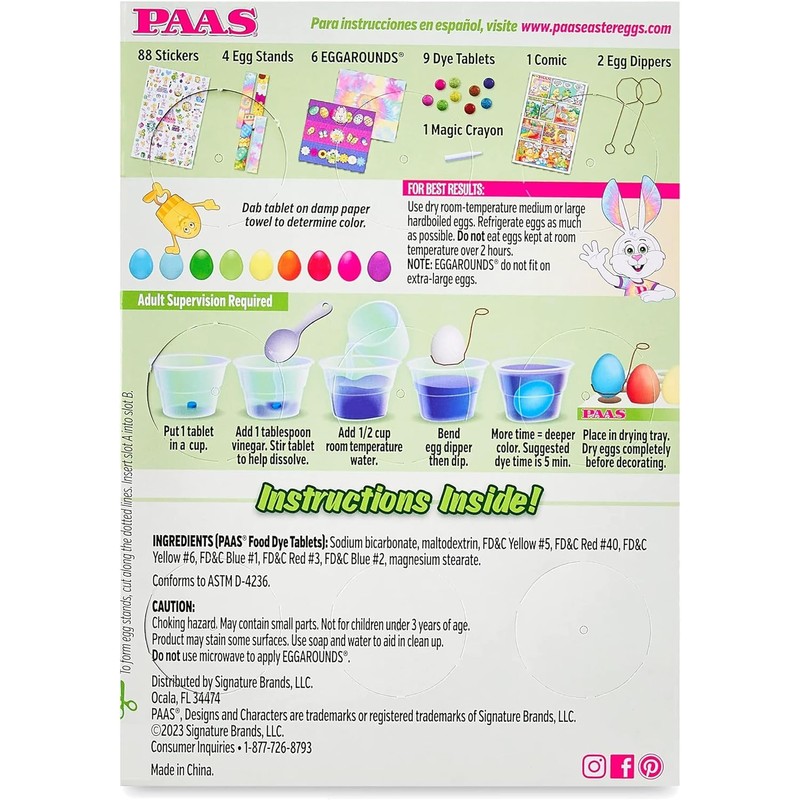 PAAS Deluxe Easter Egg Decorating Kit - America's Favorite Easter