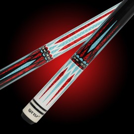 CUEELF Pool Cue Stick,Low Deflection Shaft Billiard Cue Sticks with 1X1 Hard Case,Professional Billiards Ques Sticks with 13mm Tip,19.5/20/21 oz Pool Stick