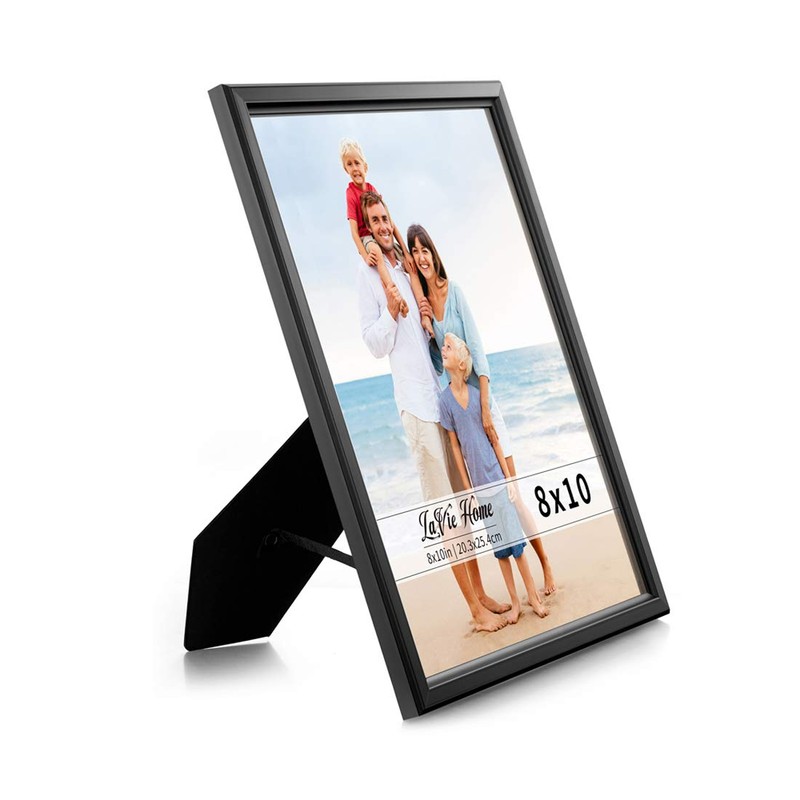 LaVie Home 8x10 Picture Frames (12 Pack, Black) Simple Designed