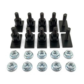 Region Offroad Rocker Trim Molding T-Bolts Compatible with Jeep CJ5 CJ7 Scrambler
