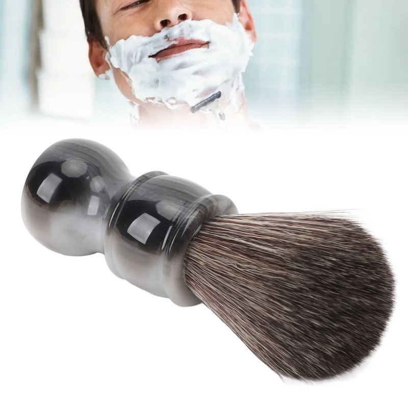 Shaving Brush Professional Soft Synthetic Beard Brush Efficient Cleaning Quick