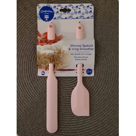 Confection Stand Heat Resistant Spatula and Icing Smoother, Standard, Pink
