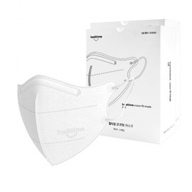 26-Series KF94 Healtime CocoFit Bird-Beak Mask, Small L-size, 50 Individually Wrapped, 100% Korean Made For Hygienic Purposes