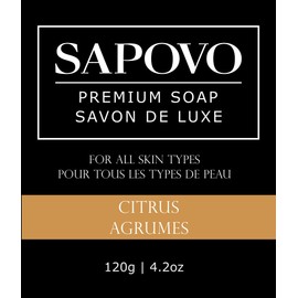 Sapovo Natural Citrus Soap Bar