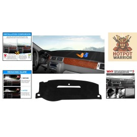 Stylish Dashboard Cover Mat for 2007-2014 Chevy/GMC – Easy to Install & Non-Slip