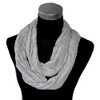Niklarson PaTV22 Loop Scarf Plain Colour Round Scarf 160 x