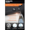 4smile Parasol Protective Cover, Colour: Black, Robust Protective Cover, Parasol