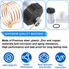 mooncar 2" Inline Zinc Anode Suitable for Saltwater Pools,Pool Zinc