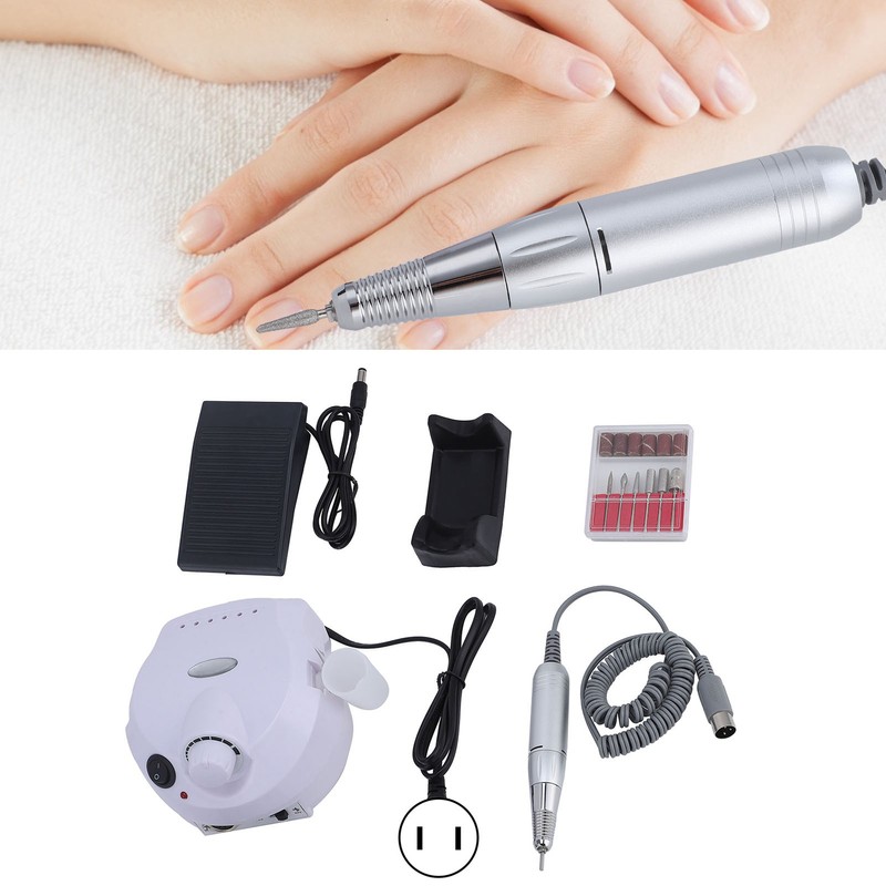 Toenail Sander Mechanical Clamping Technology Continuously Viable Foot Pedal Electric