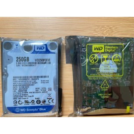 Western Digital WD SCORPIO BLUE NEW 250GB 5.4K 8MB IDE 2.5'' WD2500BEVE, WD2500BEVE-00A