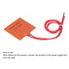 4Pcs Heat Mat Silicone Heater Pad Warmer 12V 7.5W 120