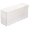 30 Holes White Rectangle Nail Drill Bit Holder Stand Display