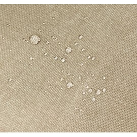 Beige Decorative pillowcase Waterproof Cushion Cover Square 55x55 cm , for Tent Park Garden Throw Pillow Case Outside Bench Sofa Furniture Patio Couch Balcony Sofa Living Room, 22"x22" Set of 2