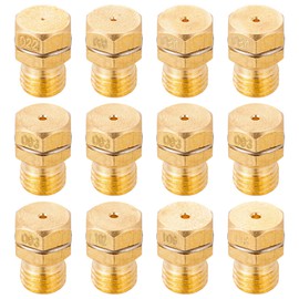 Catilon GRLP4 LP Gas Conversion Kit, 12 PCS Brass Kit with Propane Orifice, Gas To Propane Conversion Kit Compatible with Frigidaire, Kenmore, Electrolux Range/Cooktop/Stove