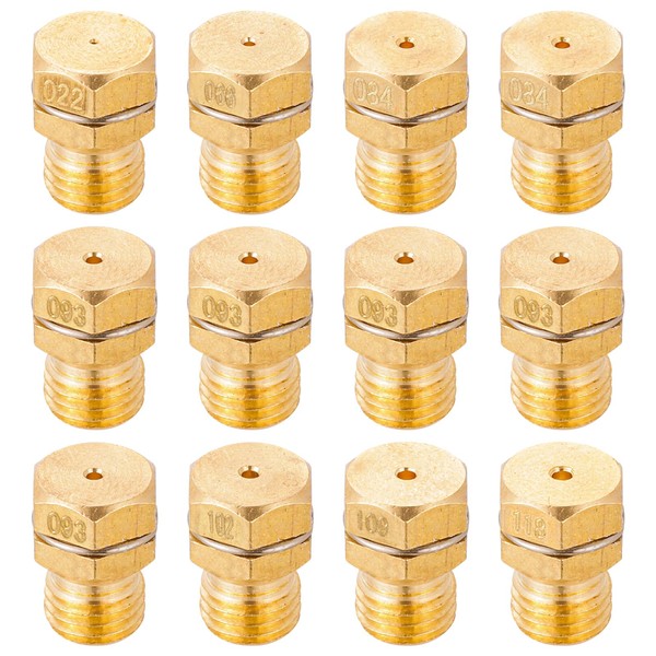 Catilon GRLP4 LP Gas Conversion Kit, 12 PCS Brass Kit
