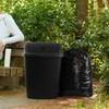 Gloreen 70 L Swing Top Lid Garbage Bins, Black, 4