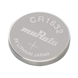 Murata CR1632 Battery DL1632 ECR1632 3V Lithium Coin Cell (5 Batteries)