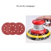 Secwell Pack of 20 Sandpaper 180 mm Velcro Sanding Discs