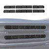 SQQP Front Grill Insert Mesh Grille Inserts Cover Kit 6Pcs