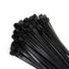 MagiGrip™ 100 Pack Premium Black Cable Ties/Zip Ties/Nylon Wrap 100mm