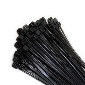 MagiGrip™ 100 Pack Premium Black Cable Ties/Zip Ties/Nylon Wrap 100mm x 2.5mm