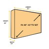 acoveritt A1Cover Outdoor 40"-43" TV Set Cover,Scratch Resistant Liner Protect