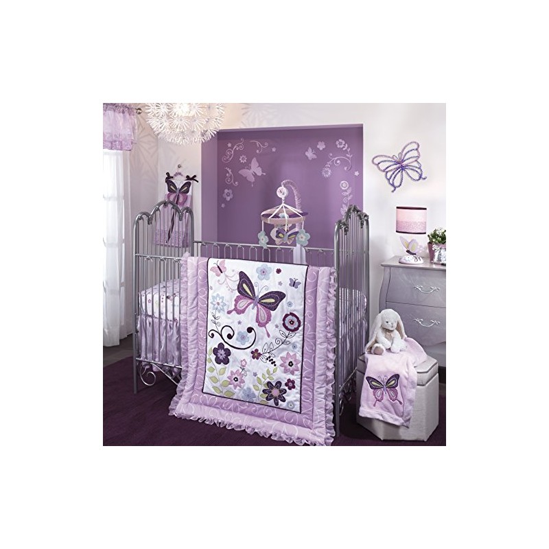 Lambs & Ivy Apliques de pared, Butterfly Lane