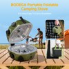 2 Burner Camping Stove,20000 BTU Foldable Propane Camp Stove with