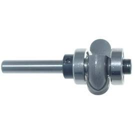 Magnate 6005 Flute Cutting Router Bits - 3/8" Radius; 3/8" Cutting Depth; 1/4" Shank Diameter