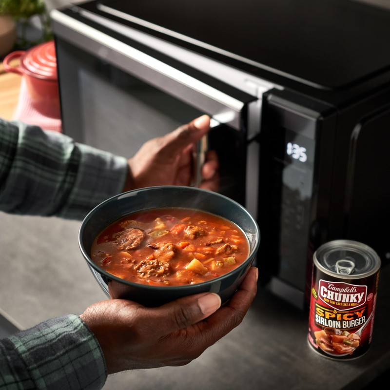 Campbell's Chunky Soup, Spicy Sirloin Burger Soup, 18.8 Oz Can