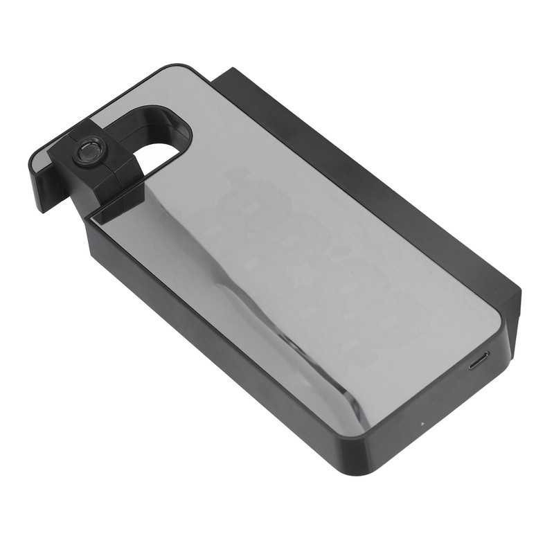 Digital Alarm Clock 180° Rotatable Projection 4 Level Brightness LED