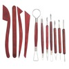11pcs Pottery Sculpting Set Portable Polymer Clay Sculpture Carving Knife