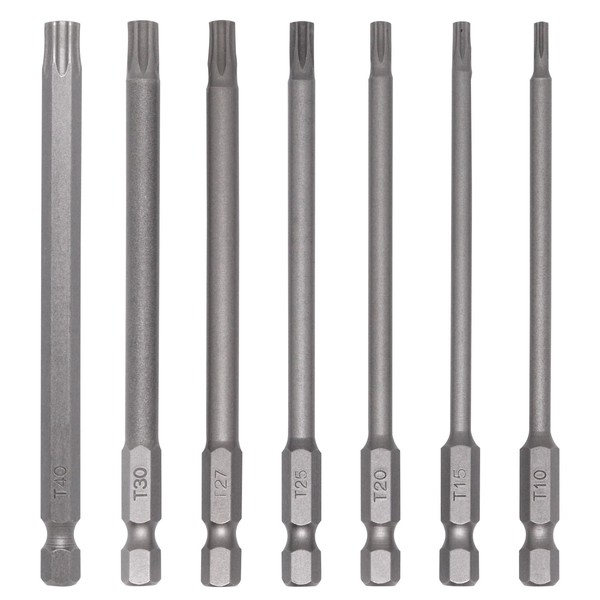 GDFYMI 4 In Security Torx Bit Set T10 - T40,