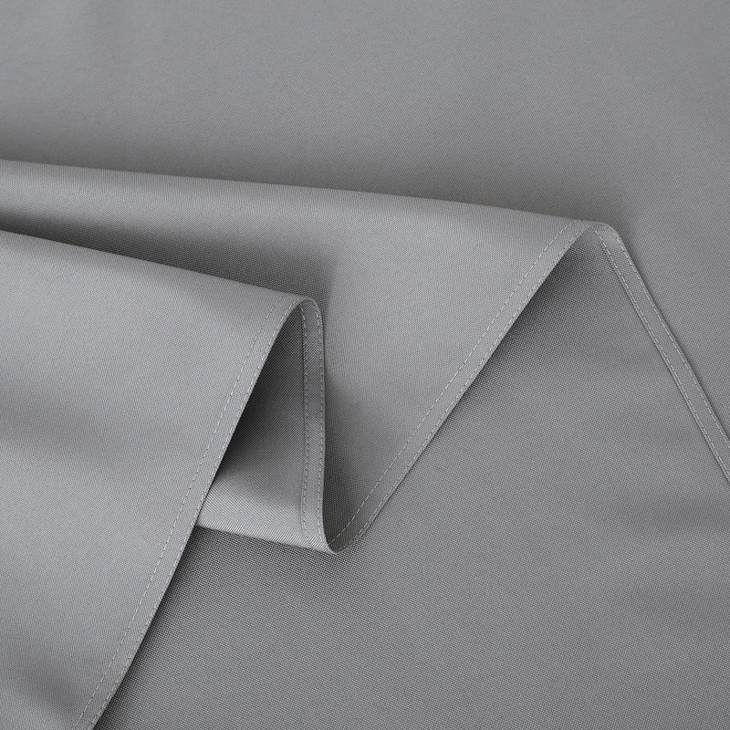 LivinEase 100% cotton tablecloth (grey, tablecloth (142 x 230 cm))