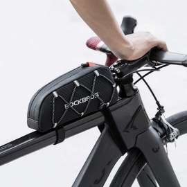 ROCKBROS Top Tube Bike Bag Bicycle Frame Bag Top Tube Aero Bag Bike Storage Bag for MTB Road Bike
