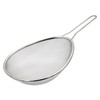 TAKAGI Stainless Steel Scooping Colander, Medium, Silver