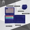 SPARTANO Mens RFID Blocking Wallet with Coin Pocket Wallet with