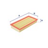 UFI Filters 30.135.00 Car Air Filter