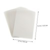 Gatuida 100Sheets Laminating Film Laminating Pouches for Photos Documents Id