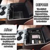 HGWEI Center Console Organizer Tray Compatible with Chevy Silverado/GMC Sierra
